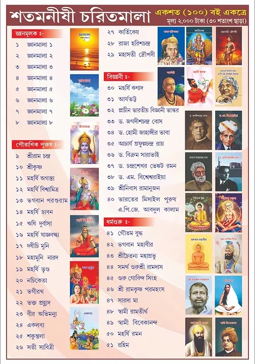 Shatamonishi Charitmala || শতমনীষী চরিতমালা
