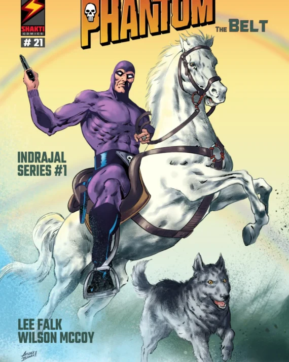 THE PHANTOM THE BELT #21 || INDRAJAL SERIES 1 || LEE FALK, WILSON MCCOY