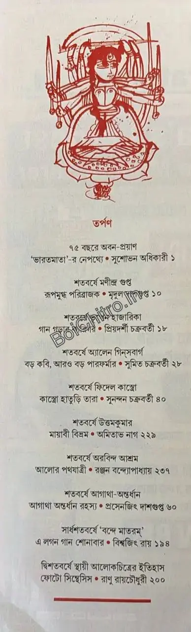 Sharadiya Pratidin Pujabarshiki 1433 (2026) || শারদীয়া প্রতিদিন পূজাবার্ষিকী ১৪৩৩ (২০২৬) - Image 3